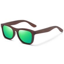 Load image into Gallery viewer, Bamboo Wood Sunglasses Wooden Retro Polarized