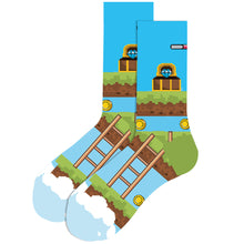 Load image into Gallery viewer, Fashionable Men's Santa Claus Elk Socks Trendy Cotton Socks