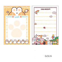 Load image into Gallery viewer, Memo Paper Small Notebook Sticky Notes Creative Cute Cartoon Stationery