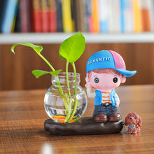 Load image into Gallery viewer, Vase Living Room Flower Arrangement Ornaments Transparent Glassware