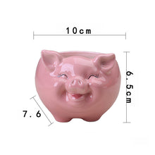 Load image into Gallery viewer, Simple Nordic Cartoon Animal Succulent Flower Pot Ceramic Decorative Ornaments