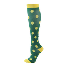 Load image into Gallery viewer, Sports Compression Socks Pattern Stretch Stockings