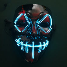 Load image into Gallery viewer, Halloween Led Mask Atmosphere Cheering Props