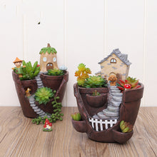 Load image into Gallery viewer, Potted Balcony Gardening Landscape Desktop Flower Pot