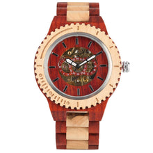 Load image into Gallery viewer, Automatic wooden Watch