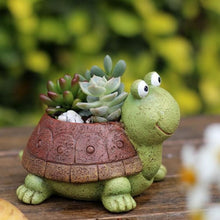 Load image into Gallery viewer, Little Turtle Plants Pot