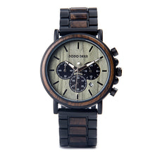 Load image into Gallery viewer, Wooden waterproof watch
