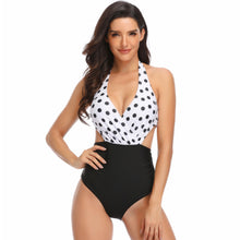 Load image into Gallery viewer, Multicolor printed one-piece swimsuit