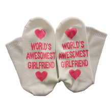 Load image into Gallery viewer, Unisex Men Women Cotton Socks Printing Letter Funny Socks For Boyfriend Girlfriend Valentine's Day Gift