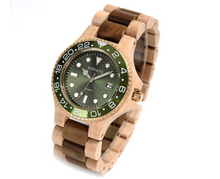 Load image into Gallery viewer, Wooden Dress Quartz Watch