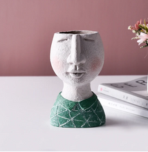 Load image into Gallery viewer, Portrait sculpture flower pot