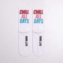 Load image into Gallery viewer, Letter couple long socks