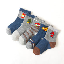 Load image into Gallery viewer, CUHK Children's Socks Cute Cartoon Cotton Socks Student Socks