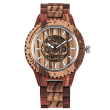 Load image into Gallery viewer, Automatic wooden Watch