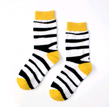 Load image into Gallery viewer, Creative socks zebra animal series stockings wild couple cotton socks