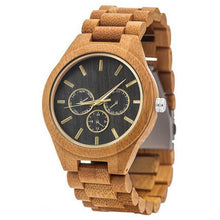 Load image into Gallery viewer, Fashion simple watch All wood walnut quartz watch