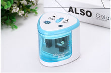 Load image into Gallery viewer, Electric pencil sharpener automatic plastic pencil sharpener
