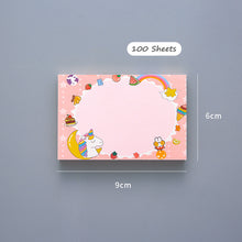 Load image into Gallery viewer, Cute Sticky Notes For Students With Tearable Non-sticky Sticky Notes