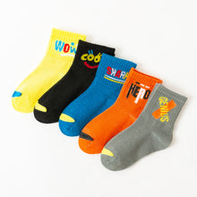 Load image into Gallery viewer, CUHK Children's Socks Cute Cartoon Cotton Socks Student Socks