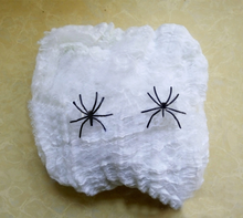 Load image into Gallery viewer, Halloween Decoration Spider Cotton Spider Web