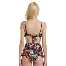 Load image into Gallery viewer, Ladies print split bikini