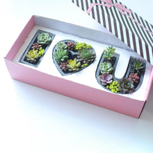 Load image into Gallery viewer, I Love You Succulent Pot Mould DIY Cement Flowerpot Silicone Planter Mold