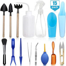 Load image into Gallery viewer, Succulents Potted Gardening Tool Set Succulent Seedlings Spray Bottle Watering Pot Soil Shovel Potted Trim Tube Shovel