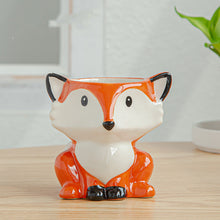 Load image into Gallery viewer, Simple Cartoon Animal Succulent Flower Pot Ceramic Flower Pot