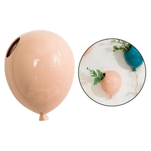 Load image into Gallery viewer, Nordic Creative American Ceramic Balloon Wall Hanging Flower Pot Room Wall Hanging Flower Vase Home Wall Decoration