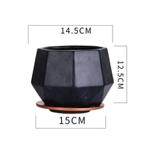 Load image into Gallery viewer, Ceramic Flower Pot Indoor Chlorophytum Green Radish Succulent Breathable Flower Pot