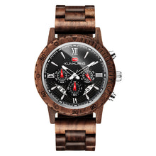 Load image into Gallery viewer, Wooden Watch Men's Multifunctional Sports Wooden Watch
