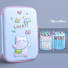 Load image into Gallery viewer, Children's Multifunctional Korean Cute Pencil Case For Toddlers And Girls Large Capacity