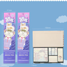 Load image into Gallery viewer, The Second Class Of The Third Year Hemp Ball Decompression Pen Soft Student 0.5 Gel Pen Vent Decompression Pen Cute Blind Box Pen