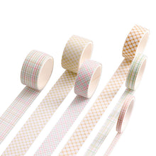 Load image into Gallery viewer, Creative Cute Retro Plaid Hand Account Tape Sticker