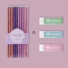 Load image into Gallery viewer, Mixed Color Pack, Writing Test, Rubbing Rod HB Pencil Per Box
