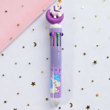 Load image into Gallery viewer, Girly Heart Cartoon Multicolor Press Ballpoint Pen