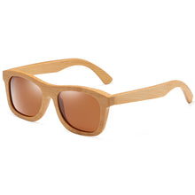 Load image into Gallery viewer, New trendy bamboo sunglasses