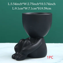 Load image into Gallery viewer, Home Ceramics Little People Succulent Vase Creative Desktop Art Crafts Decoration
