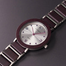Load image into Gallery viewer, Quartz Wood Watch Waterproof Stainless Steel Casual Watch