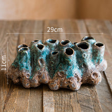Load image into Gallery viewer, Barnacle Vase Flower Pot Porous