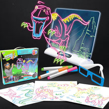 Load image into Gallery viewer, Light Puzzle Children's Drawing Board