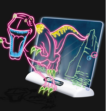 Load image into Gallery viewer, Magic 3D Drawing Board LED Light Effects Puzzle Drawing Pad Kids Painting Educational Toys Children Grow Playmates Creative Gift