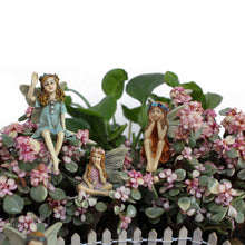 Load image into Gallery viewer, Cross-Border Spot Resin Flower Fairy Potted Garden Micro Landscape Diy Plug-In