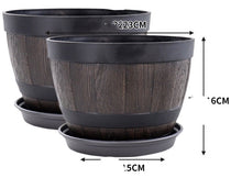 Load image into Gallery viewer, Resin Planting Flower Planting Tree Creative Plastic Green Sill Flower Pot