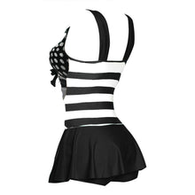 Load image into Gallery viewer, Ladies Polka Dot Plus Fat Sexy European And American Skirt Swimsuit Swimwear