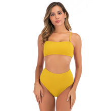 Load image into Gallery viewer, Split Swimsuit Women Bikini European And American Sexy High Waist Plus Size Swimsuit