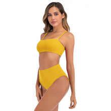 Load image into Gallery viewer, Split Swimsuit Women Bikini European And American Sexy High Waist Plus Size Swimsuit