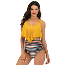 Load image into Gallery viewer, New European And American Bikini Amazon Swimsuit Women''S Sexy Swimsuit Suspender Printed Split High Waist Bikini