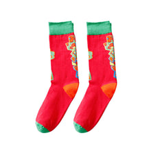 Load image into Gallery viewer, Tide Socks Creative Tube Socks Comic Cartoon Bright Color Couple Socks