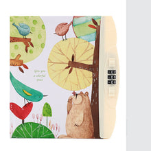Load image into Gallery viewer, Children'S Codebook With Lock Notebook Cartoon Student Diary Book Korean Version Small And Cute Note